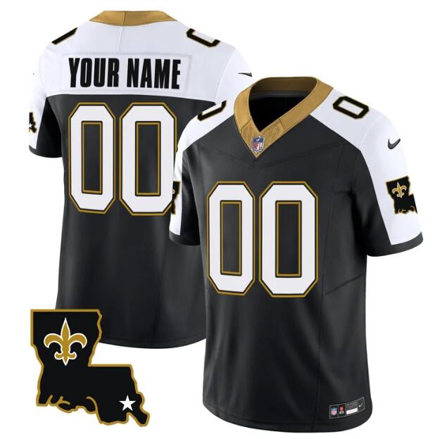 Custom New Orleans Saints Vapor F.U.S.E. Limited Jersey